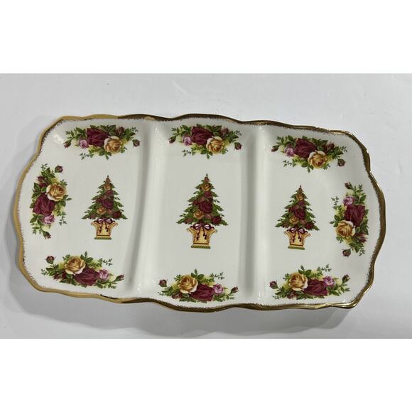 1962 ROYAL DOULTON OLD COUNTRY 17.25"BY 10" DIVIDED SERVING TRAY - Picture 1 of 4